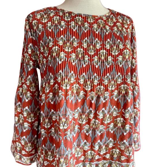 Womens Top Size XS Floral Cottage Business Casual Professional Church Wear - Picture 2 of 8